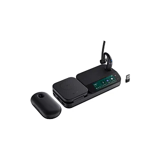 Гарнитура Yealink BH71 Workstation Pro, Bluetooth 5.2, на одно ухо, с зарядной станцией