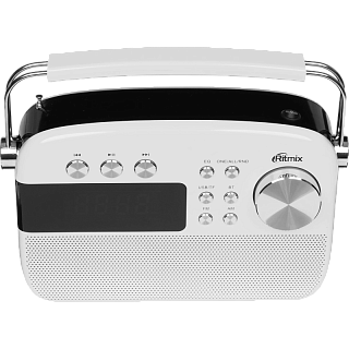 Радиоприёмник портативный Ritmix RPR-705, белый