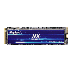 SSD Kingspec NX-4096, 4 ТБ, M.2 (22×80 мм), NVMe, PCIe 3.0 x4, 3D QLC, R/W 3600/3200 МБ/с