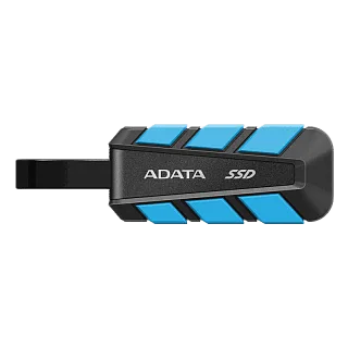 Внешний SSD ADATA SC740, 500GB, Type-C, USB 3.2 Gen2, R/W 1050/1000 MB/s, 121.8x40.5x22.3mm, Blue (ADATA SC740-500G-CBU)