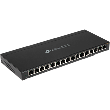 Коммутатор TP-Link TL-SG116E смарт, 16 портов 1 Гбит/с, VLAN, QoS, IGMP Snooping