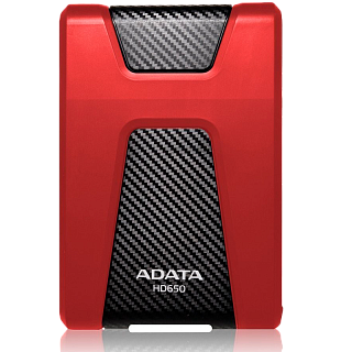 Внешний накопитель ADATA AHD650-1TU31-CRD, HDD 1 ТБ, USB 3.2 Gen 1 Type-A