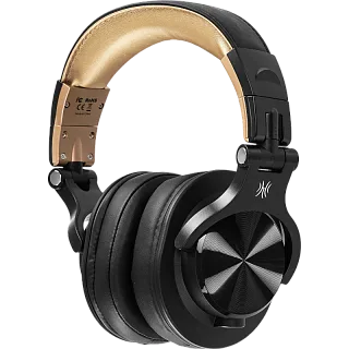 Гарнитура Oneodio A70, Bluetooth 5.2, Jack, Mini-jack, USB Type-C, полноразмерные, чёрный, 6974028140335