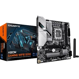 Материнская плата Gigabyte H810M G WIFI6 GEN5, LGA1851, Intel H810, mATX, DDR5