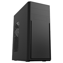 Корпус Foxline FL-302-FZ500R, ATX, чёрный, блок питания 500 Вт, 2 USB 2.0