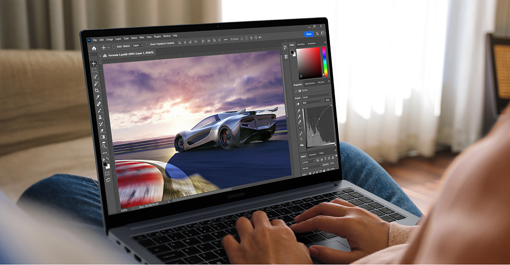 Ноутбук Samsung Galaxy Book4 15.6" Gray NP750XGK-KG3IN, Intel® Core™ 7 150U, 16GB LPDDR4x, 15.6" Full HD IPS Anti-Glare, SSD 512 GB NVMe, WINDOWS 11 HOME, КЛАВИАТУРА RU/US, гарантия 1 год, фото 3