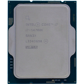 Процессор Intel Core i7-14700K, FCLGA1700, OEM, 20 ядер, 28 потоков, до 5.5 ГГц, Raptor Lake