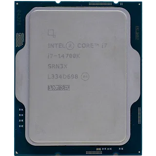 Процессор Intel Core i7-14700K, FCLGA1700, OEM, 20 ядер, 28 потоков, до 5.5 ГГц, Raptor Lake