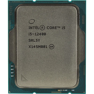 Процессор APU LGA1700 Intel Core i5-12400 (Alder Lake, 6C/12T, 2.5/4.4GHz, 18MB, 65/117W, UHD Graphics 730) OEM (analog CM8071504650608)