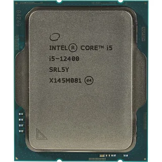 Процессор Intel Core i5-12400, LGA1700, OEM, 6 ядер, 12 потоков, до 4.4 ГГц, Alder Lake-S