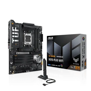 Материнская плата ASUS TUF X870-PLUS WIFI, AM5, AMD X870, ATX, DDR5