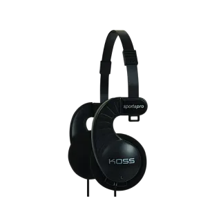 Наушники Koss Sporta Pro 21299147771, проводное подключение, Mini-jack, накладные, чёрный