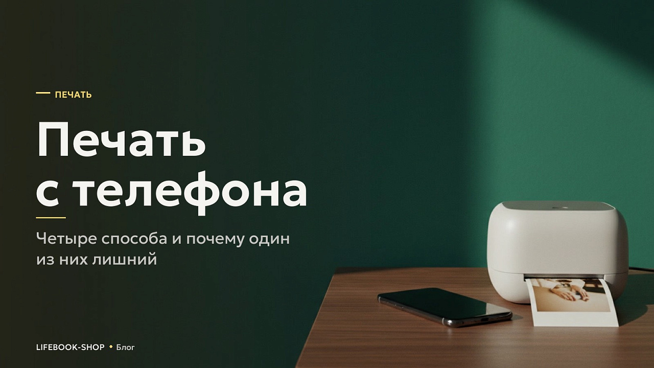 Печать с телефона: четыре способа и почему один из них лишний