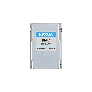 Серверный твердотельный накопитель KIOXIA SSD PM7-R, 7680GB, 2.5" 15mm, SAS 24G, TLC, R/W 4200/4100 MB/s, IOPs 720K/175K, TBW 14016, DWPD 1 (12 мес.) (KIOXIA Europe GmbH. KPM71RUG7T68)