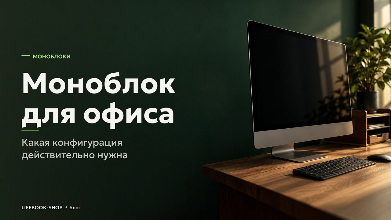 Моноблок для офиса: какая конфигурация действительно нужна