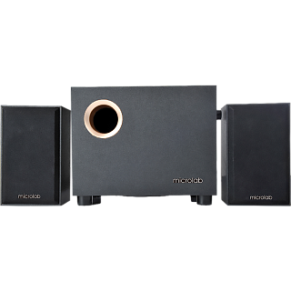 Акустическая система Колонки Microlab M-105BT, 10 Вт, проводное и беспроводное подключение