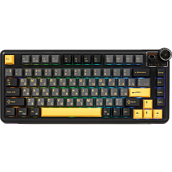 Игровая клавиатура AULA AU75 Чёрно-оранжевый 6978080506467
