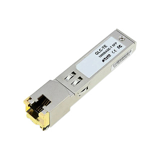 Трансивер Cisco GLC-TE SFP 1000BASE-T, медный, RJ-45, до 100 м, кабель категории 5