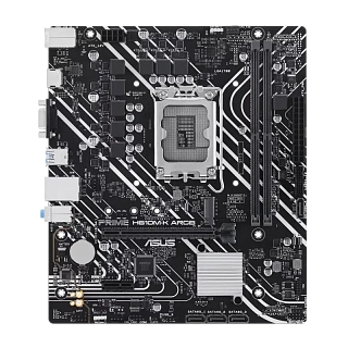 Материнская плата ASUS PRIME H610M-K ARGB, LGA1700, Intel H610, Micro-ATX, DDR5