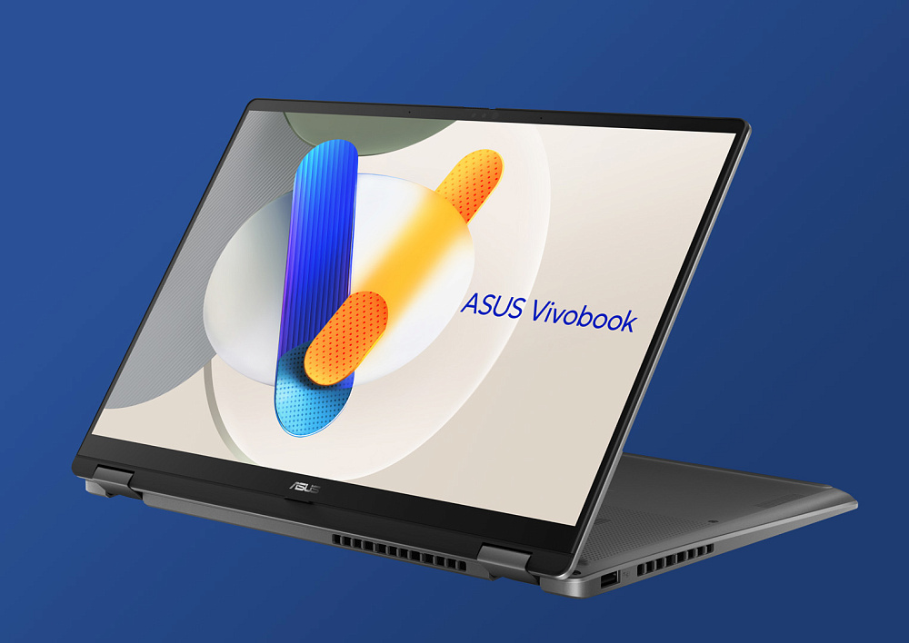 Ноутбук-трансформер ASUS Vivobook 14 Flip Matte Gray TP3407SA-QL055W 90NB14Y1-M00690, 14" WUXGA + стилус ASUS Pen, Intel Core Ultra 7 256V, Intel Arc 140V, 16GB LPDDR5X, SSD 4TB PCIe GEN4, WINDOWS 11 HOME, КЛАВИАТУРА RU/US, гарантия 1 год, фото 13