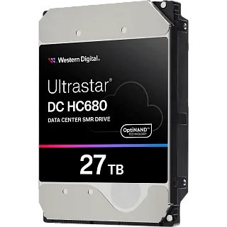 Жёсткий диск HDD WD SATA Server 27Tb Ultrastar DC HC680 HM-SMR (Compatibility with ZBC or ZAC protocols is required) 7200 6Gb/s 512MB