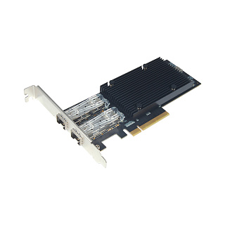 Сетевая карта Sunrich N-611, 2 порта SFP28 25 Гбит/с, PCIe 4.0 x8, Intel E810-XXVAM2
