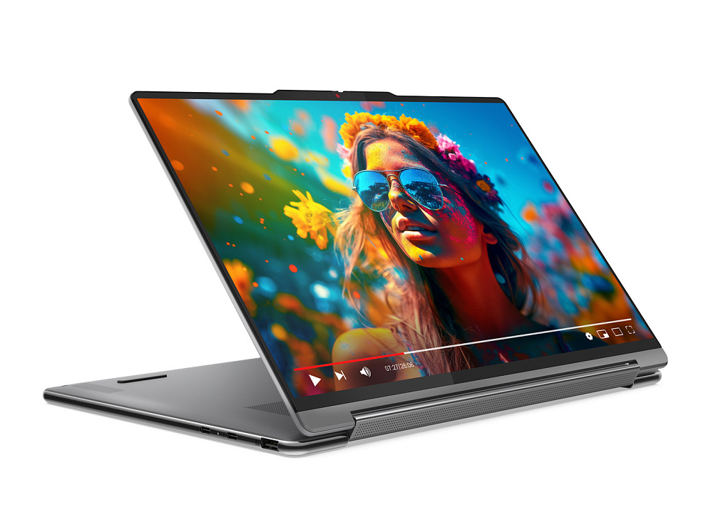Ноутбук-трансформер Lenovo Yoga 9 2-in-1 14IMH9 83AC005ERK, Luna Grey, 14" 4K OLED 60Hz Touch + Lenovo® Slim Pen, Intel® Core™ Ultra 7 155H, Intel® Arc™ Graphics, 32 GB LPDDR5x-7467, 1 TB SSD PCIe GEN4, WINDOWS 11 HOME, КЛАВИАТУРА RU/US, гарантия 1 год, фото 8