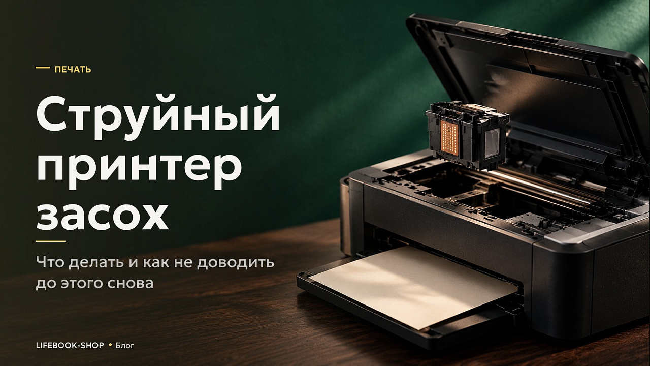 Струйный принтер засох: что делать и как не доводить до этого снова