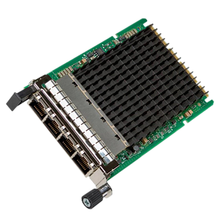 Сетевая карта Intel X710-T4L, OCP 3.0, 4 порта RJ-45 10 Гбит/с, PCIe 3.0 x8