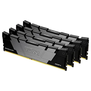 Оперативная память Kingston KF432C16RB2K4/32, 32 ГБ (4x8 ГБ), DDR4, 3200 МГц, DIMM, CL16