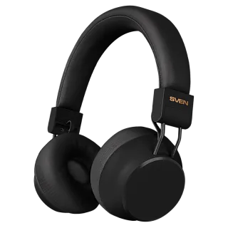 Наушники Sven AP-B710MV, Bluetooth 5.4, USB Type-C, полноразмерные, чёрный, крепление оголовье