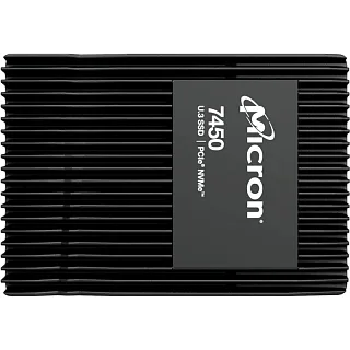 Серверный SSD Micron 7450 MAX, 12800 ГБ, U.3 NVMe PCIe 4.0 x4, 3 DWPD