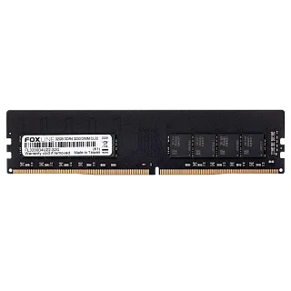 Оперативная память Foxline DIMM FL3200D4U22-32G, 32 ГБ, DDR4, 3200 МГц, PC4-25600, CL22