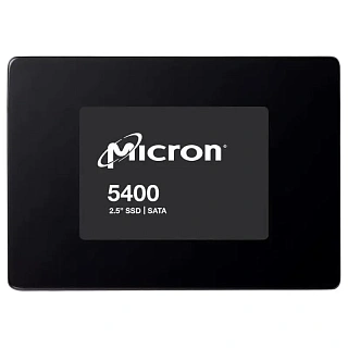 Серверный SSD Micron 5400 PRO, 3840 ГБ, SATA III, 2,5″ 7 мм, 1,2 DWPD
