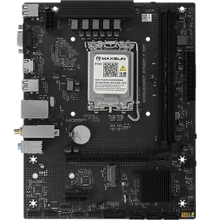 Материнская плата Maxsun MS-Challenger B760M-F WIFI, LGA1700, Intel B760, Micro-ATX, DDR4
