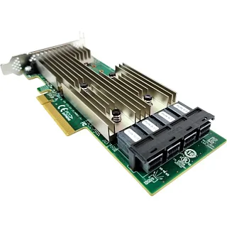 HBA-адаптер Broadcom LSI 9305-16i, PCIe 3.0 x8, 16 внутренних портов SAS/SATA 12G, SFF-8643