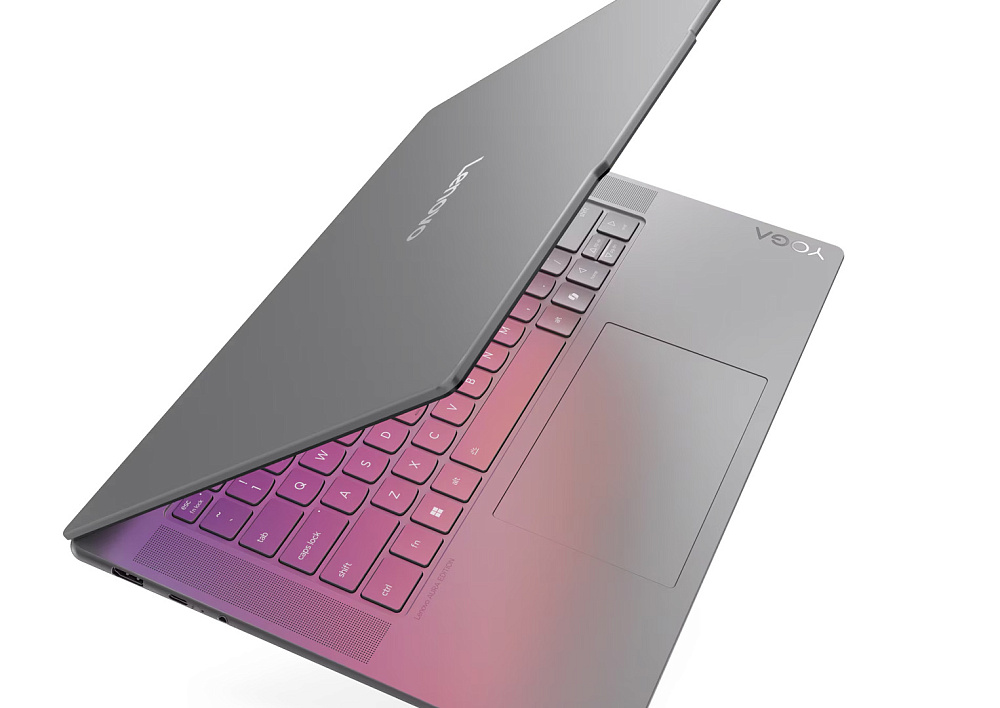 Ноутбук Lenovo Yoga Slim 7i Aura Edition 15ILL9 83HM004MRK Luna Grey, 15,3" 2.8K WQXGA+ IPS 120Hz, Intel® Core™ Ultra 7 256V, Intel Arc Graphics, 16 GB LPDDR5x-8533, 1 TB SSD PCIe GEN4, WINDOWS 11 HOME, КЛАВИАТУРА RU/US, гарантия 1 год, фото 6