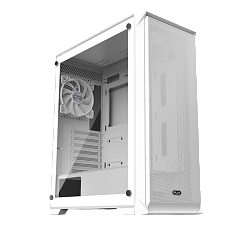 Корпус Raijintek ARCADIA 41, Midi‑Tower, белый, ATX/mATX/mITX, 2×USB‑A 3.0, 1×USB‑C, 1×120 мм вентилятор