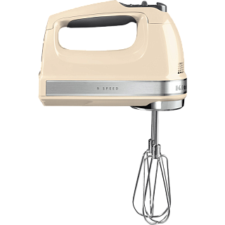 Ручной миксер KitchenAid 5KHM9212EAC, 9 скоростей, 85 Вт, кремовый