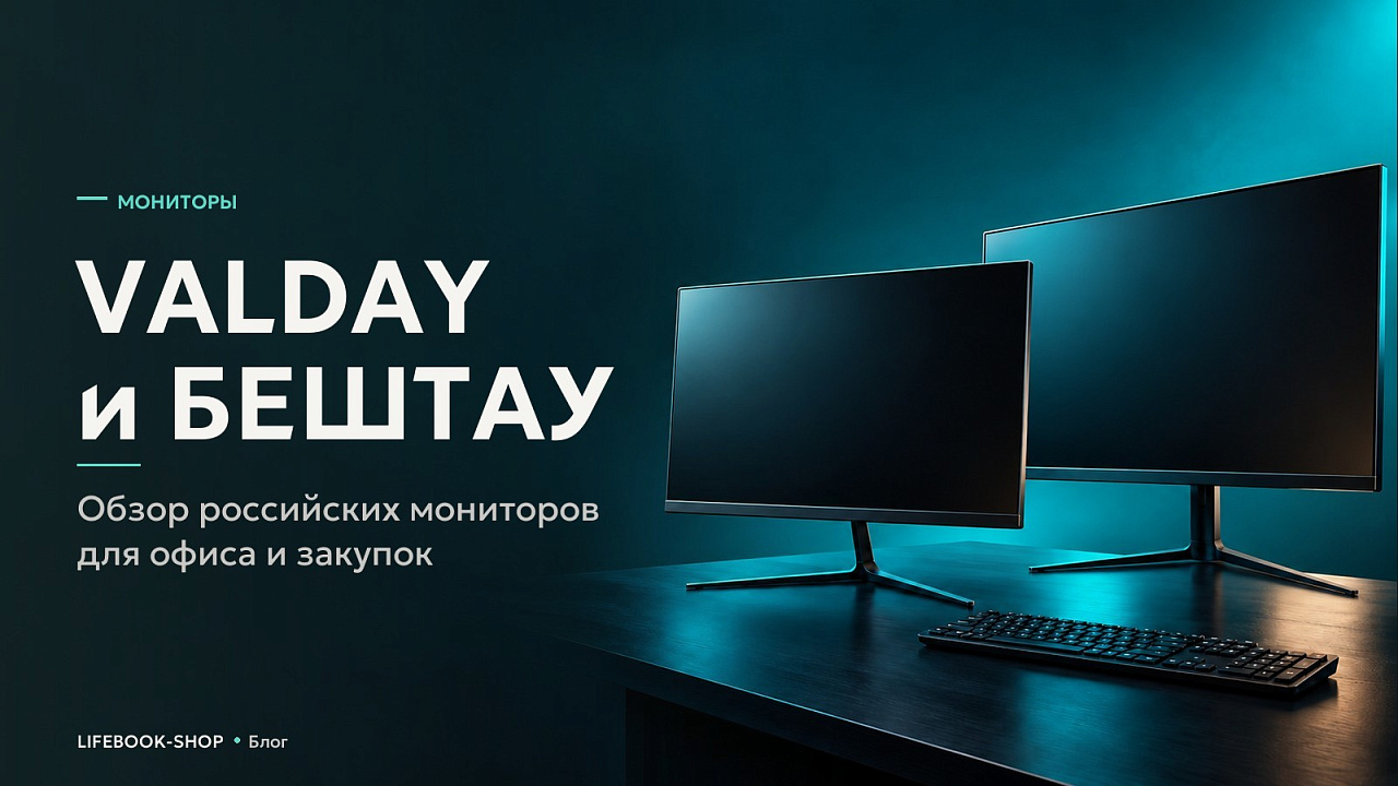 VALDAY и БЕШТАУ: обзор российских мониторов для офиса и закупок