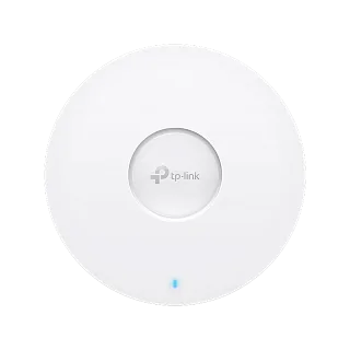 Точка доступа AX3000 Ceiling Mount Dual-Band Wi-Fi 6 Access Point, 1*1Gbps RJ45 Port, 574Mbps at 2.4 GHz + 2402 Mbps at 5 GHz, 802.3at POE, 2*Internal Antennas (TP-Link EAP653)
