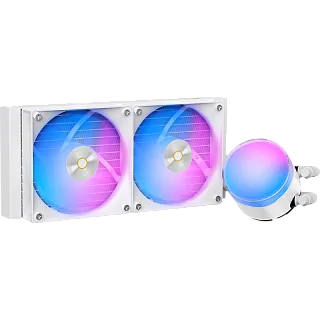 Система жидкостного охлаждения Ocypus Delta L24 WH ARGB V2, вентилятор 120 мм, шум 29 дБА