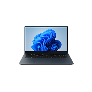 Ноутбук Maibenben B117A-R574UM 17.3"(1920x1080 IPS (60Hz))/AMD Ryzen 5 7430U(2.3Ghz)/16384Mb/512PCISSDGb/Int:AMD Radeon/Cam/BT/45WHr/war 2y/2.06kg/Blue/Win11Pro + Screen 300nits, 16:9, 2x8Gb
