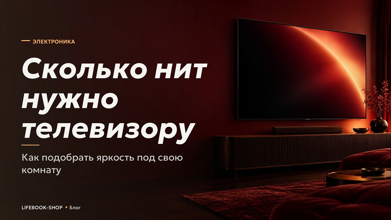 Сколько нит нужно телевизору: как подобрать яркость под свою комнату