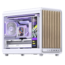 Корпус для ПК JONSBO D33 WOOD White D33WOODWhite