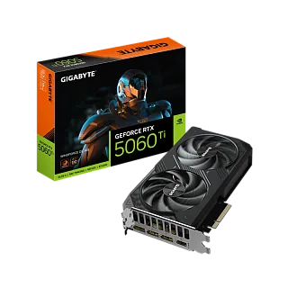 Видеокарта Gigabyte GV-N506TWF2OC-16GD, NVIDIA GeForce RTX 5060 Ti, GDDR7, PCI Express 5.0