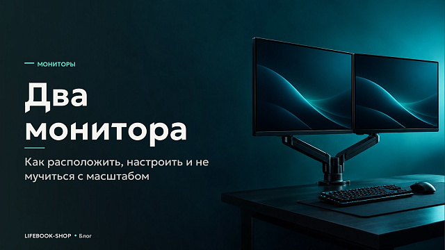 Два монитора: как расположить, настроить и не мучиться с масштабом
