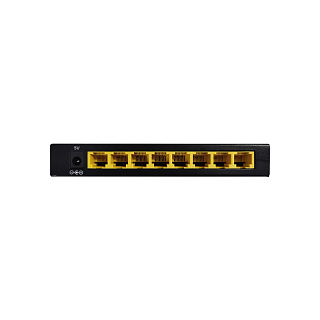 Коммутатор Origo OS2208/A1A неуправляемый, 8 портов 1 Гбит/с, металлический корпус