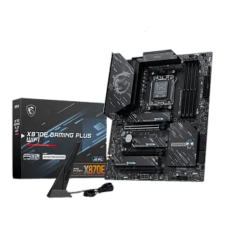 Материнская плата MSI X870E PLUS WIFI, AM5, AMD X870E, ATX, DDR5