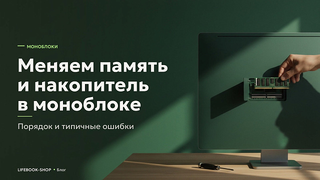 Меняем память и накопитель в моноблоке: порядок и типичные ошибки